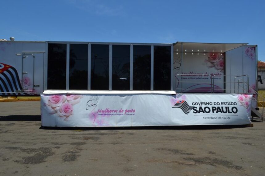 Carreta da Mamografia inicia os atendimentos a partir desta quinta-feira (4) em Cosmópolis
