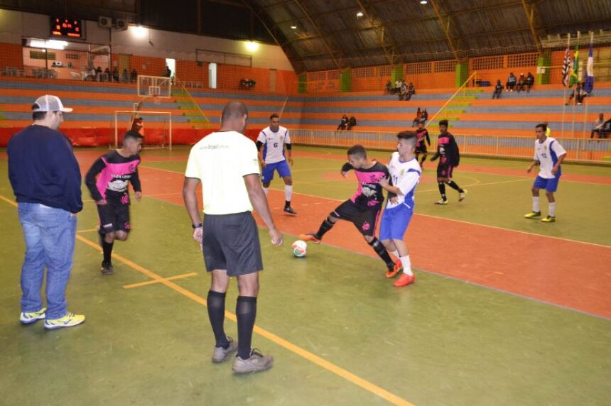 XVII edição do Campeonato Municipal de Futsal começa nesta segunda-feira (3)