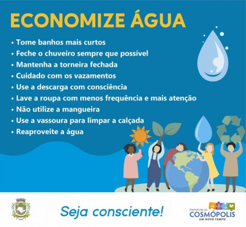 SAE pede uso consciente de água nos bairros
