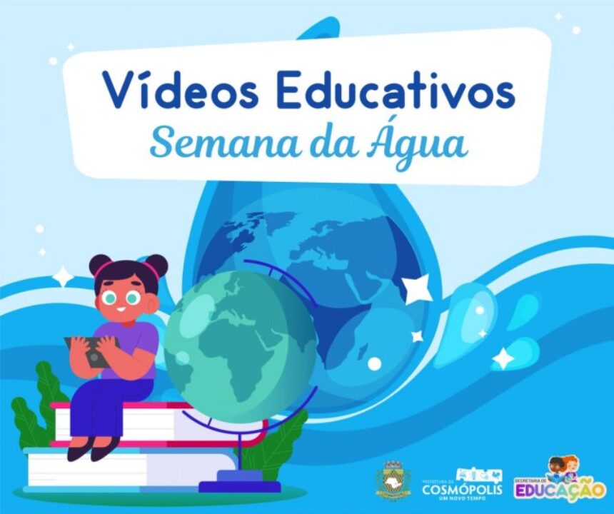 Secretaria de Educação realiza atividade com crianças sobre Dia Mundial da Água