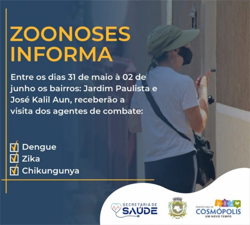 Agenda Zoonose Cosmópolis