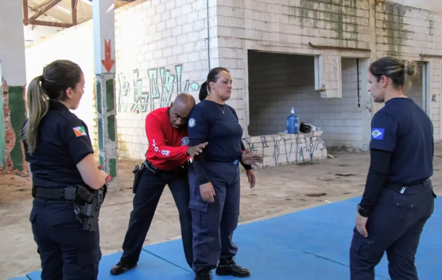 Secretaria de Segurança Pública realiza instrução inédita para policiais femininas