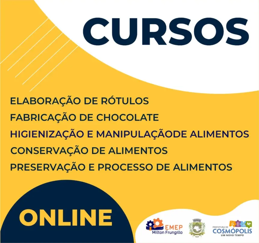 EMEP Milton Frungilo divulga cursos online gratuitos