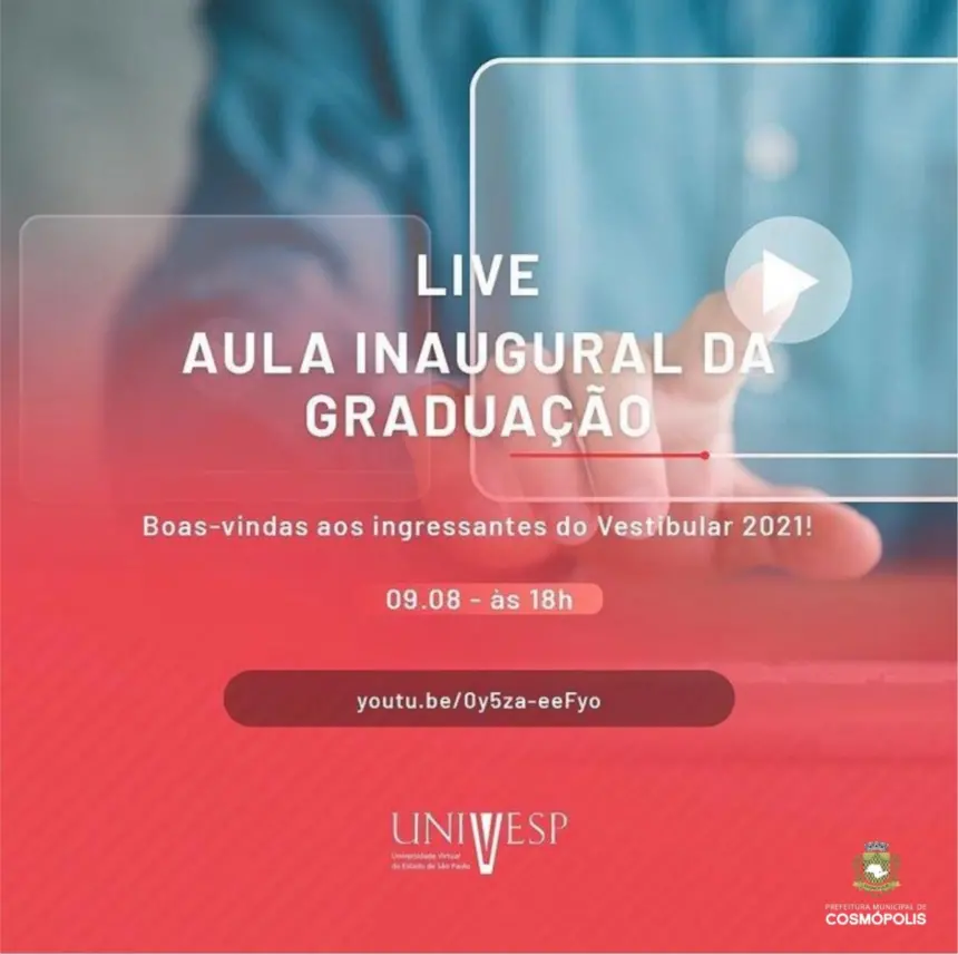 Univesp inicia Live Inaugural da Graduação