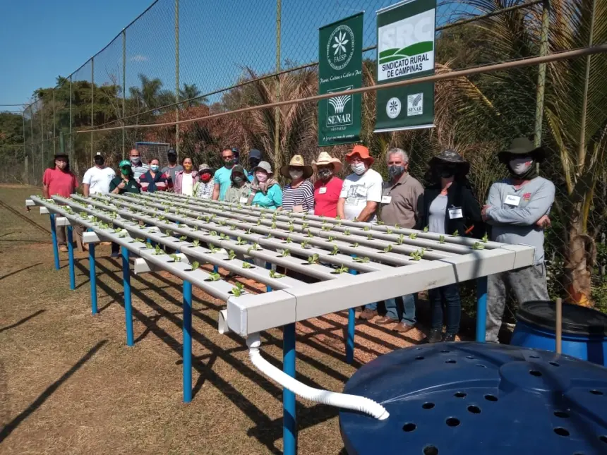 SAMA realiza curso de Aquaponia para agricultores rurais