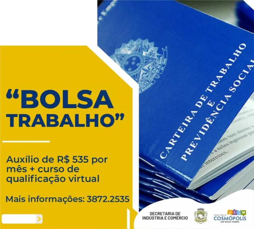 Contemplados do programa Bolsa Trabalho