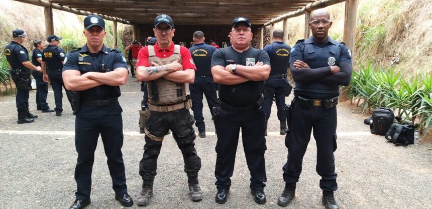 Policial Municipal participa de treinamento de armamento e tiros em Holambra