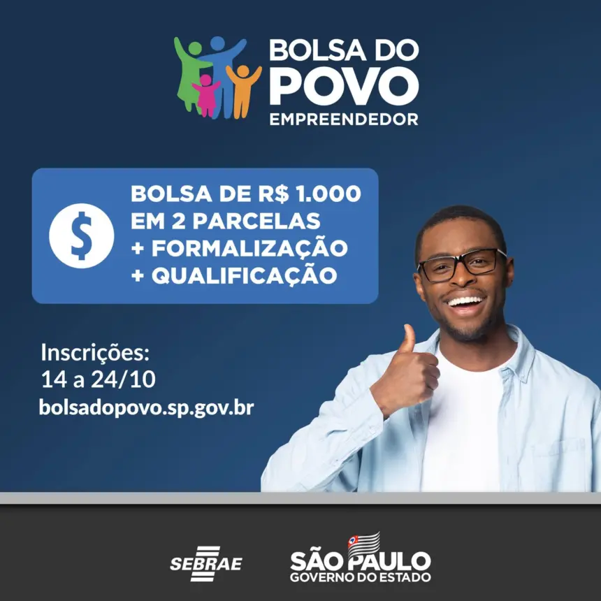 Abertas novas inscrições para o programa “Bolsa do Povo Empreendedor”