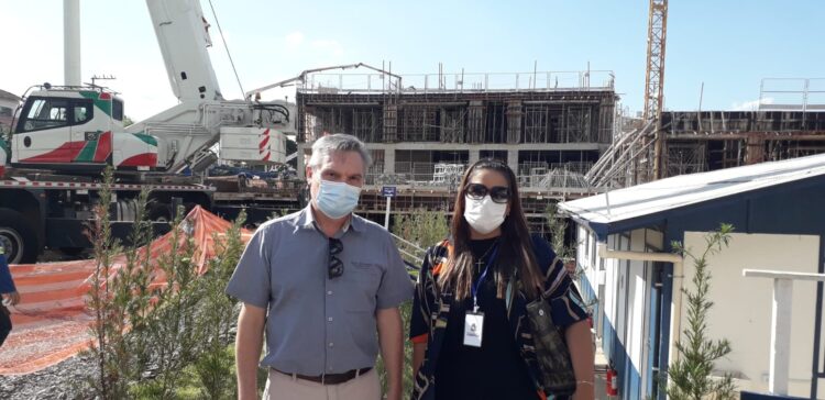 Cosmópolis visita obras do futuro Hospital de Campinas