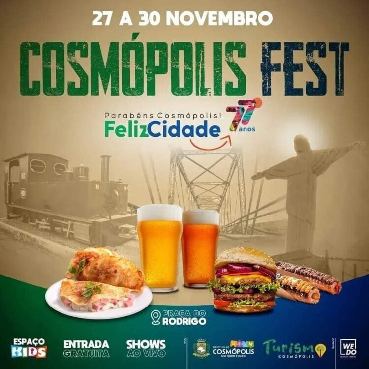 Festival Gastronômico acontece em Cosmópolis