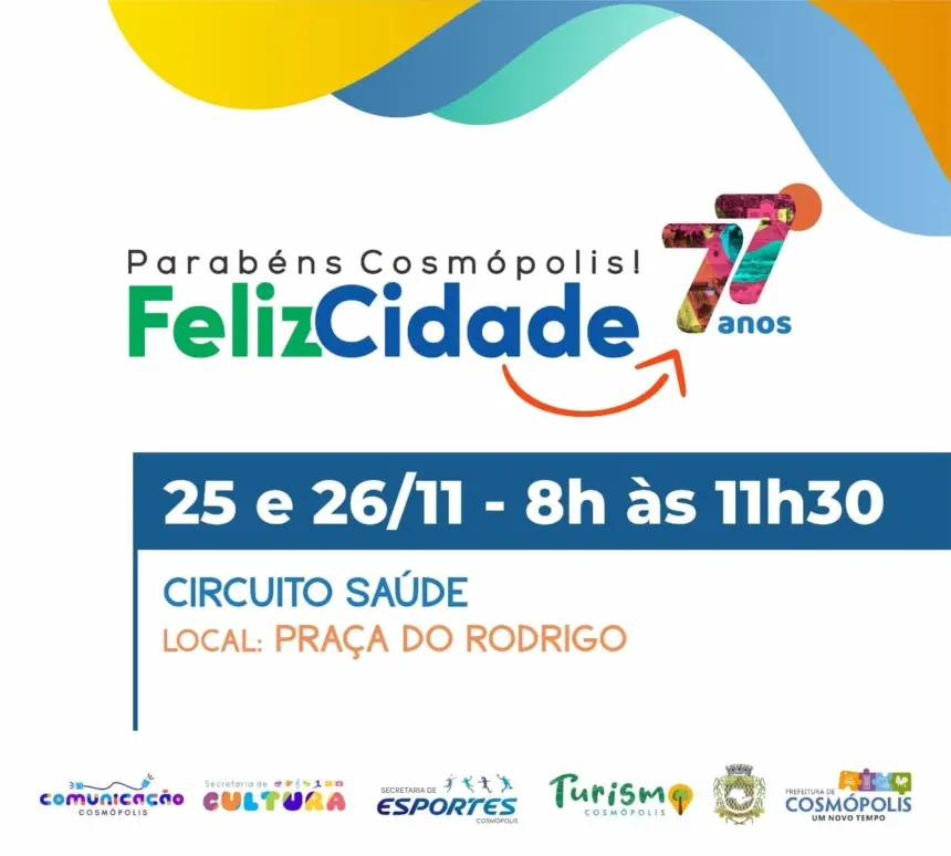 Circuito Saúde acontece dois dias na Praça do Rodrigo