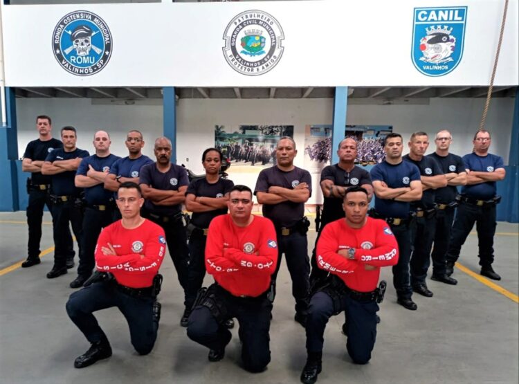 Polícia Municipal de Cosmópolis ministra treinamento em Valinhos