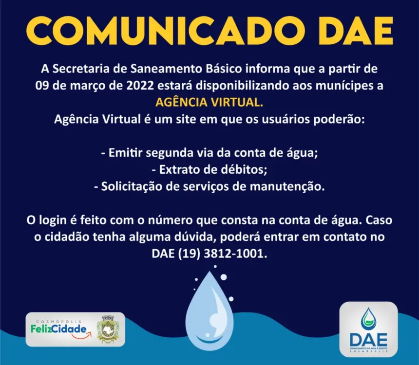 Agência Virtual – DAE