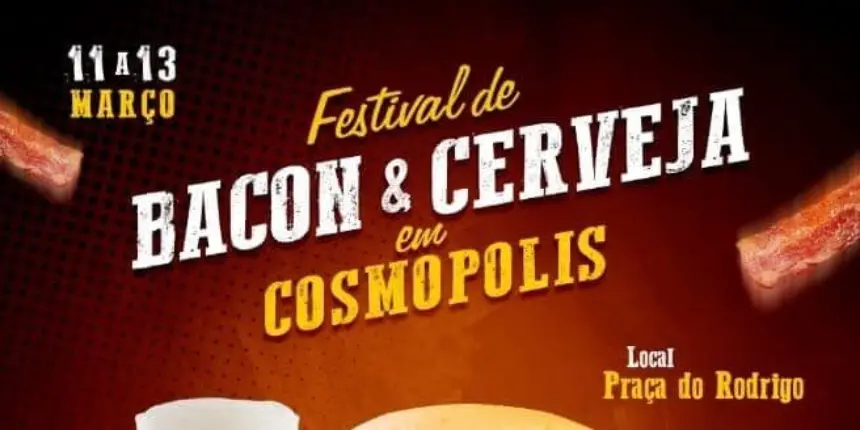 1º Festival do Bacon & Cerveja acontece neste final de semana