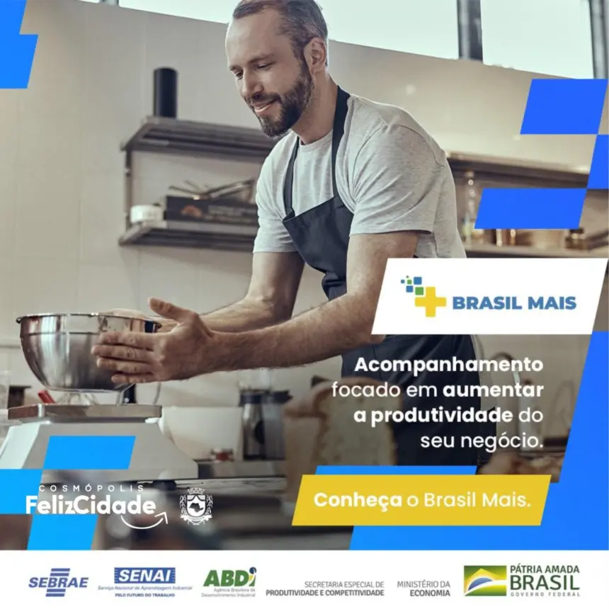 Sebrae Aqui Cosmópolis vai capacitar MPEs para aumentar faturamento e reduzir custos