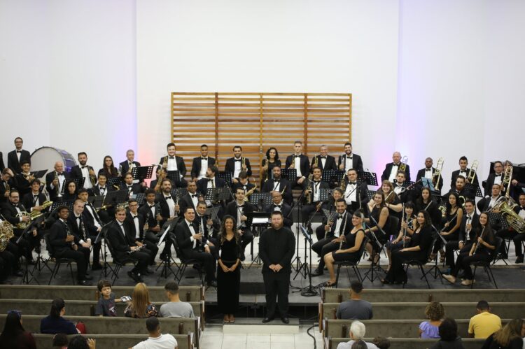 Banda Municipal de Cosmópolis participa do recital ‘Uma Banda de Concerto’