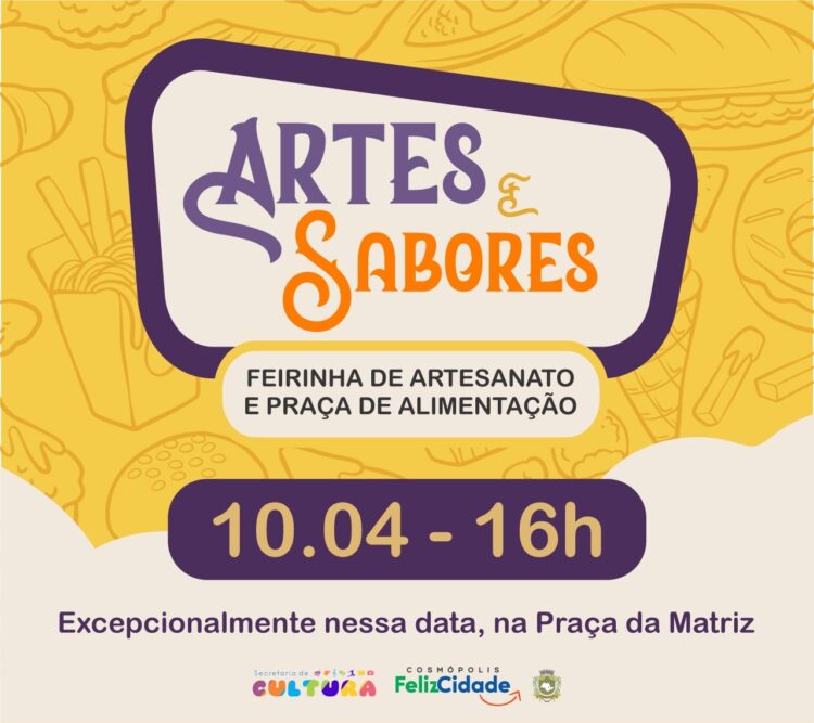 Prefeitura realiza 1ª edição da Feira Artes & Sabores