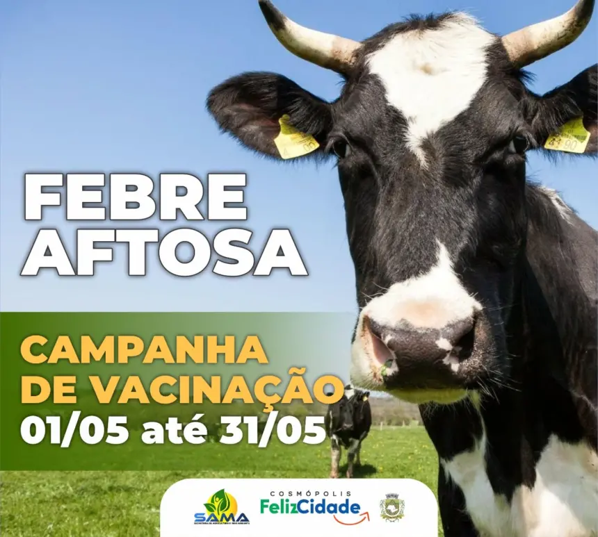 SAMA inicia Campanha de Erradicação de Febre Aftosa