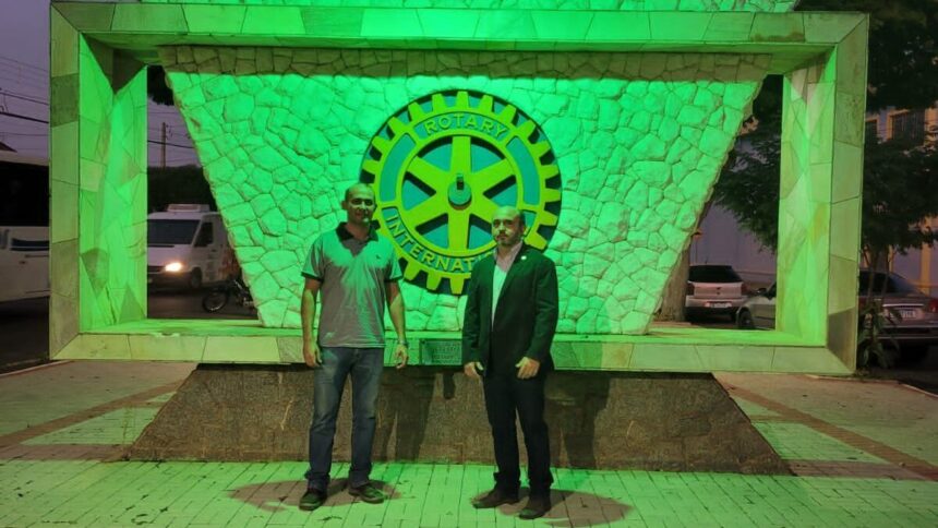 SAMA realiza a alteração na iluminação da Praça do Rotary