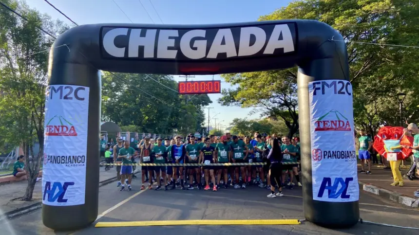 Mais de 300 pessoas participaram da 2ª Corrida Verde pela Saúde