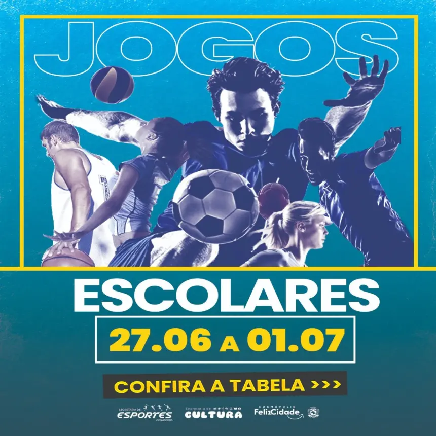 Os Jogos Escolares vem aí