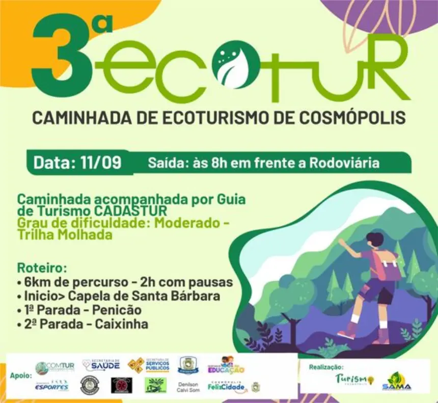 3ª edição da ECOTUR acontece neste domingo (10)