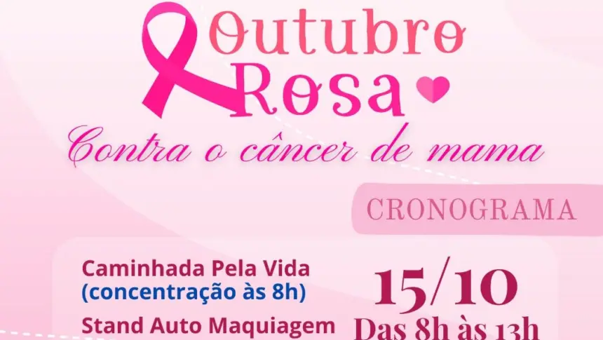 Outubro Rosa – Vista a camisa e venha com a gente nessa campanha