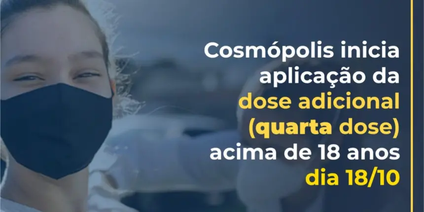 Já está disponível a ‘4ª dose contra Covid-19’