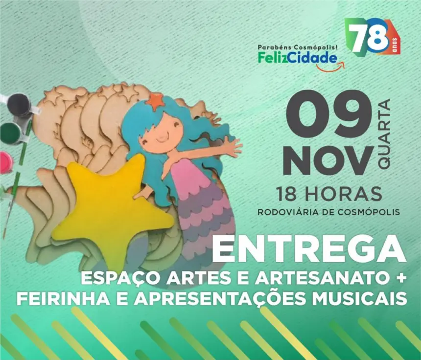 Entrega do ‘Espaço Artes e Artesanato’