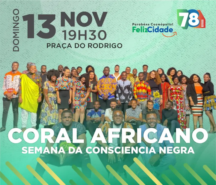 Evento em celebração a Semana Nacional da Consciência Negra