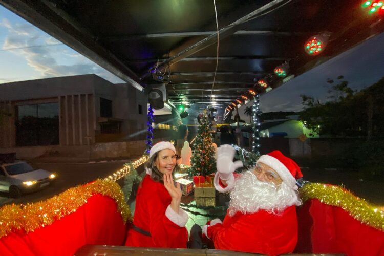 Neste Sábado(10) ocorreu a Abertura de Natal na Praça do Coreto