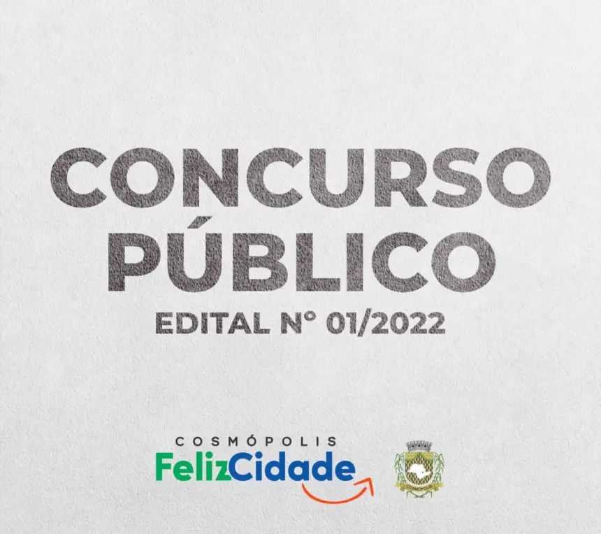 Concurso Público Municipal continua vigente