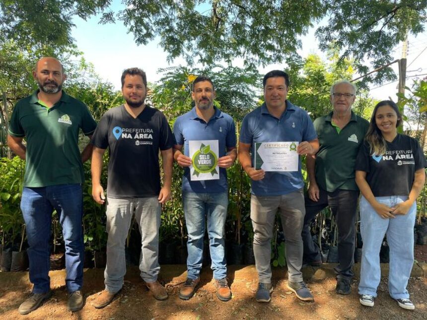 Cosmópolis certifica a primeira empresa com Selo Verde