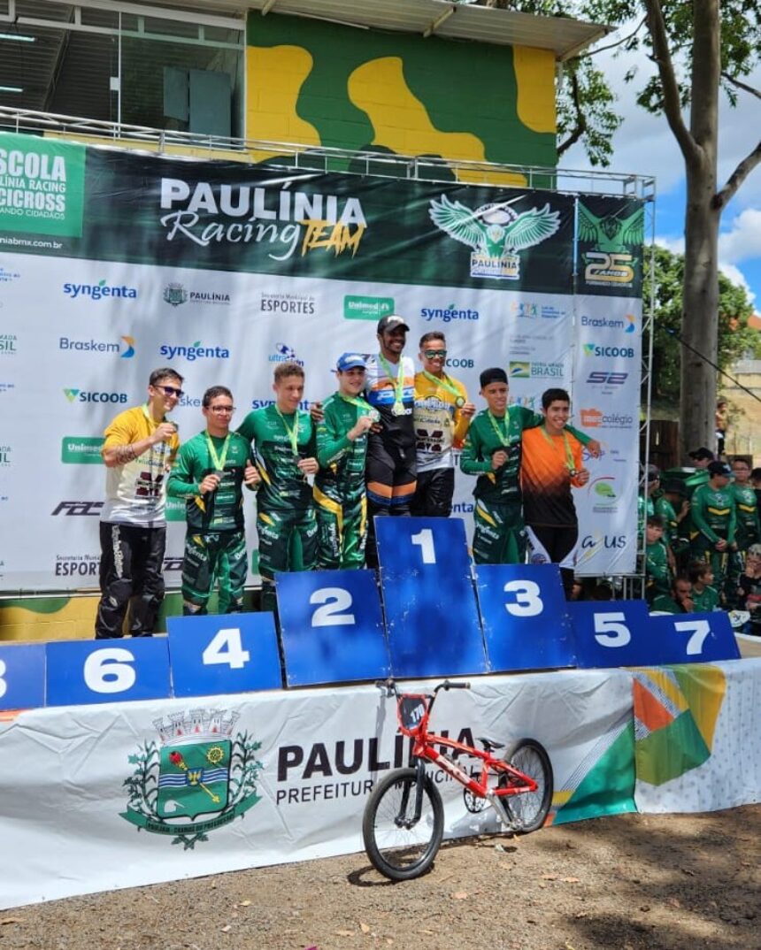 Cosmopolenses são campeões na ‘Copa Paulínia de Bicicross 2023’