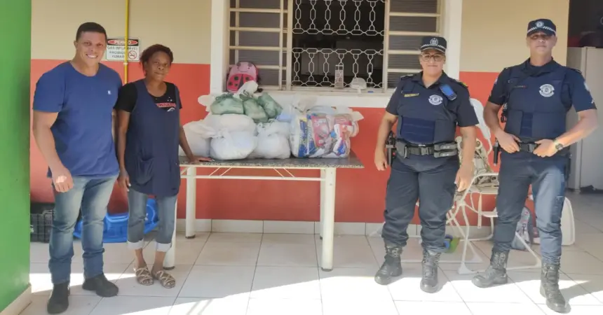 Guarda Municipal destina 300 quilos de alimentos para instituições sociais