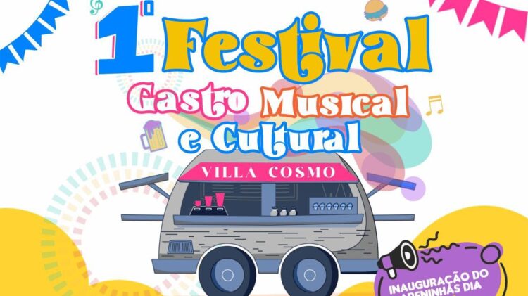 Neste Final de Semana acontecerá o 1º Festival Gastro Musical e Cultural em Cosmópolis