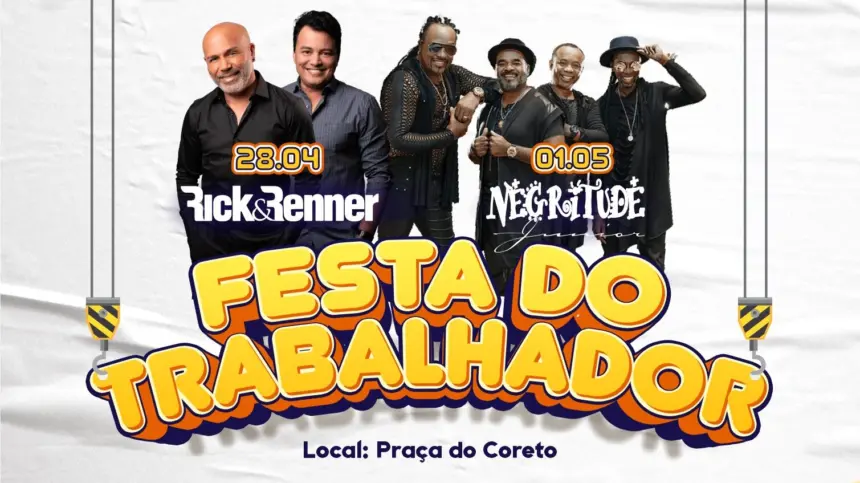 Vem aí a Festa do Trabalhador