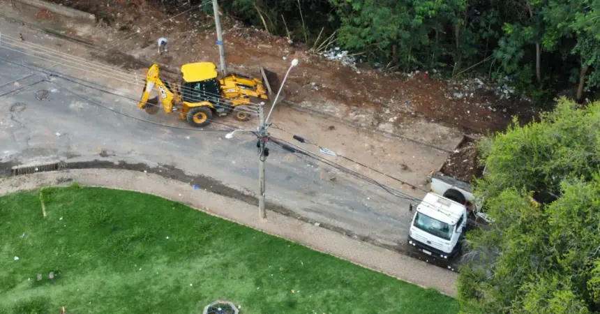 Cidade Alta recebe limpeza de áreas ambientais e espaços públicos