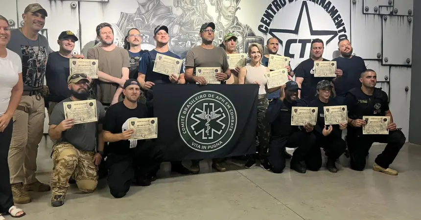 Guardas Municipais são qualificados em curso de atendimento pré-hospitalar policial