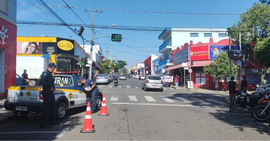 ‘Campanha Maio Amarelo’ é iniciada em pontos estratégicos de Cosmópolis