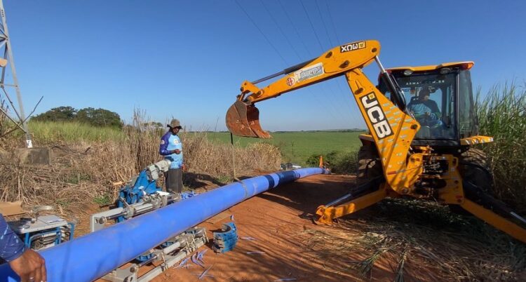 Prefeitura inicia obras para captação de água permanente do Rio Jaguari