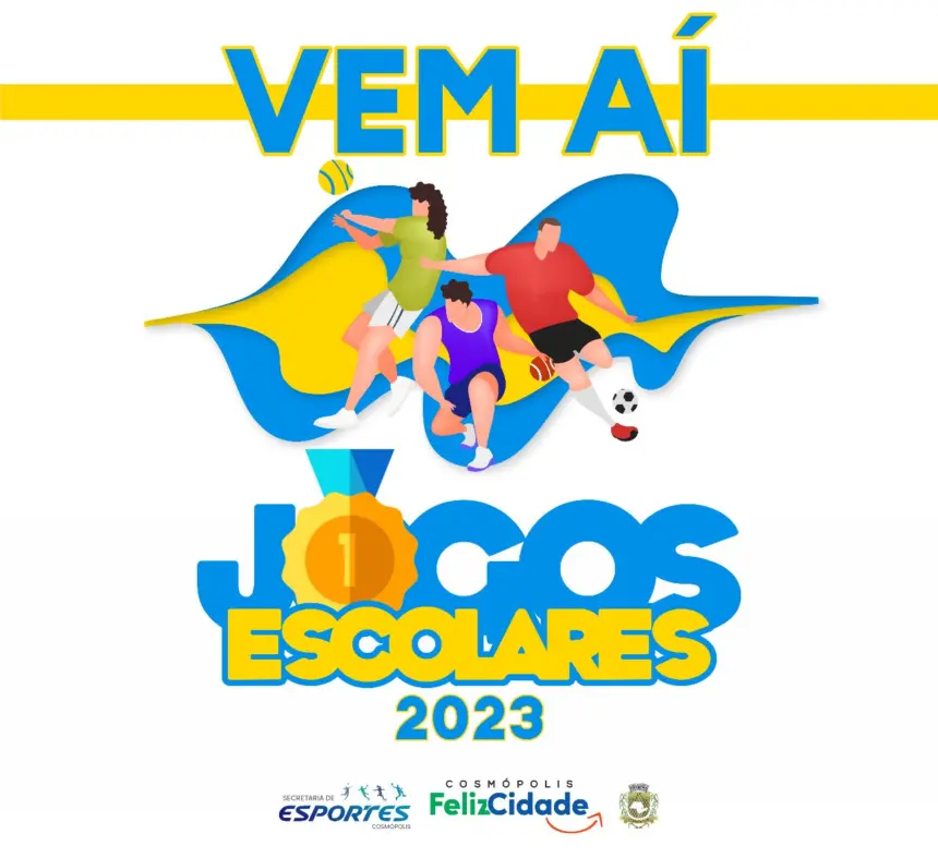 Vem ai!! Jogos escolares 2023.