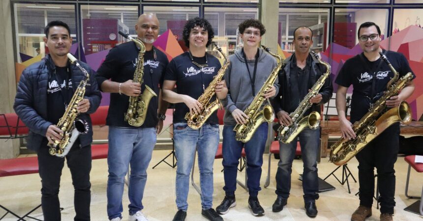 SESI Cultura recebeu concerto de saxofones da Villa-Musical