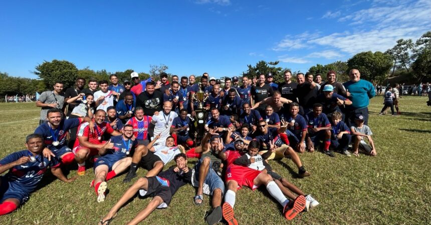 ‘União A.F.S’ é campeão do futebol amador em Cosmópolis