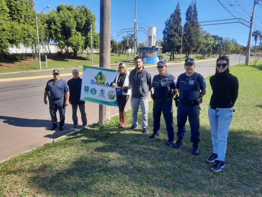 Operação ambiental é realizada para conscientização de motoristas