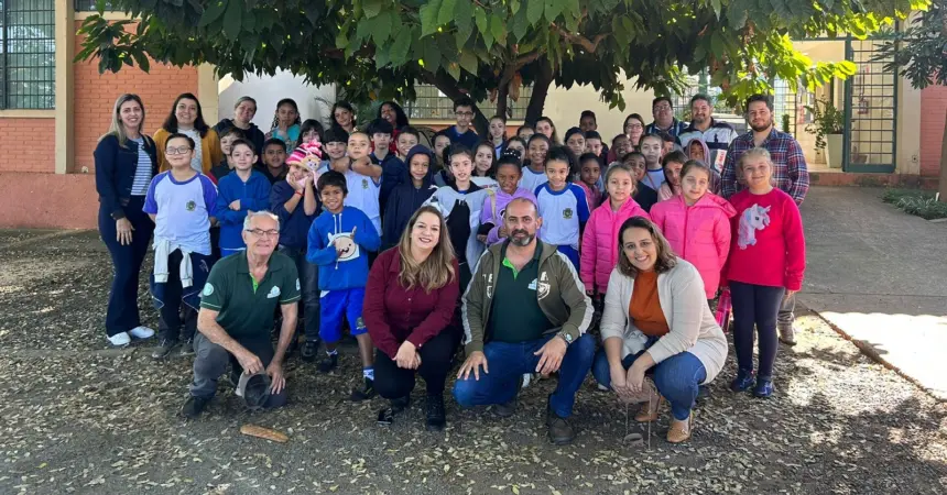 Visita à SAMA proporciona aprendizado e conscientização aos alunos da Rede Municipal