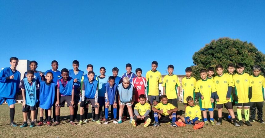 Jovens talentos brilham no Torneio Municipal das escolinhas de Futebol
