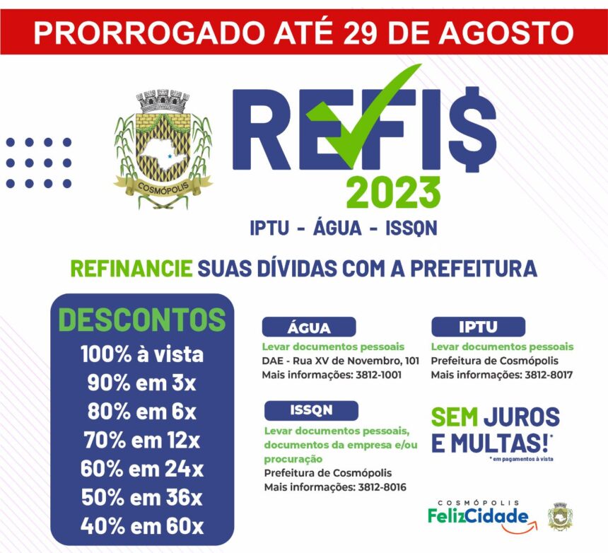 PRORROGADO REFIS 2023