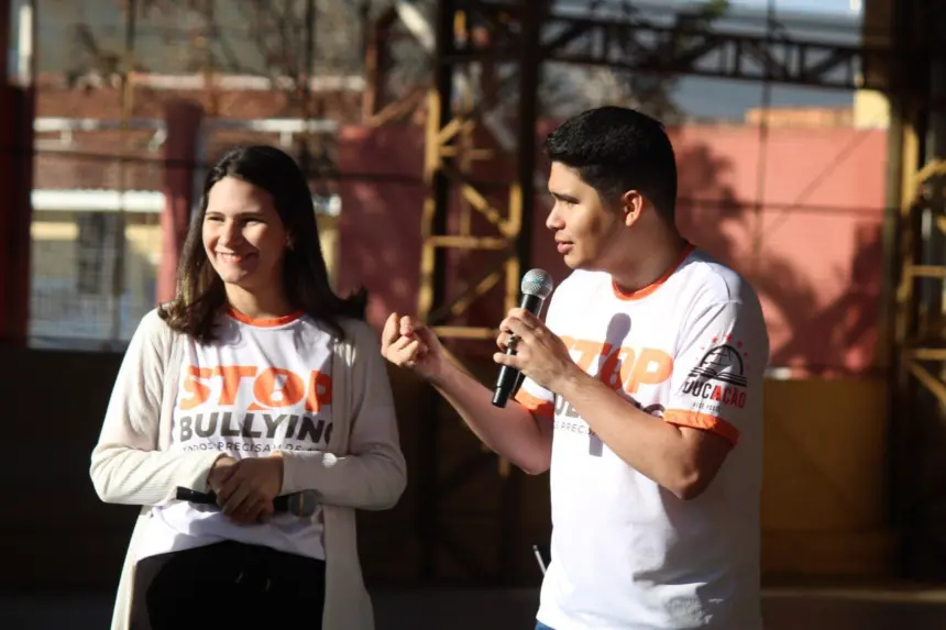 ‘Projeto Stop Bullying’ promove conscientização contra o bullying na ‘Escola Nicolau’