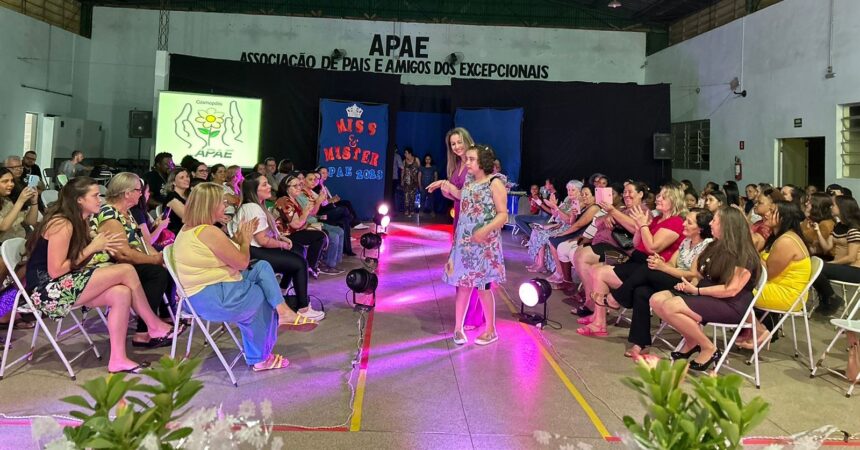 Beleza e inclusão se encontram: Concurso Miss e Mister Simpatia 2023 é realizado pela APAE Cosmópolis